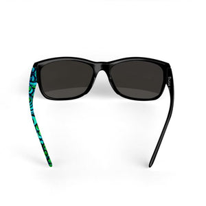 Electric Spider Print Sunglasses