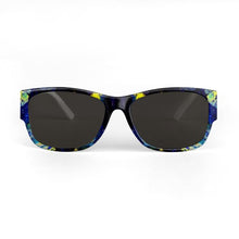 Electric Wood Print Sunglasses