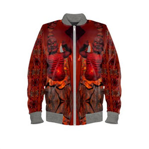 Red Sumo Bomber Jacket